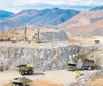  ??  ?? San Juan. En la provincia cuyana hace años fluyen los proyectos mineros.
