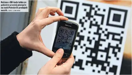 Položnic ni več, samo še QR-koda - PressReader