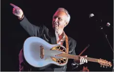  ??  ?? Mel Tillis plays Stagecoach music festival in Indio, Calif., in 2011. At the peak of his career, Tillis was playing up to 300 dates a year. FRAZER HARRISON/ GETTY IMAGES