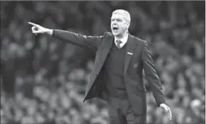  ??  ?? Volgens trainer Arsène Wenger van Arsenal maakt zijn team de beste kansen om de titel dit seizoen te winnen. (Foto: Nusport)