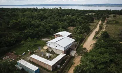  ?? Paraguay. Photograph: Jorge Sáenz/AP ?? An aerial view of the residence of the German archeologi­st, musician and violin luthier, Bernard Raymond von Bredow, in Aregua,