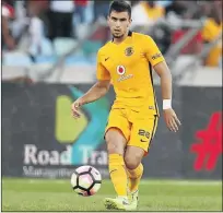  ?? PHOTO: STEVE HAAG/GALLO IMAGES ?? Lorenzo Gordinho scored the solitary goal in Chiefs’ victory over Highlands Park in Durban on Saturday.