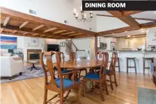  ??  ?? DINING ROOM