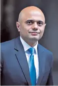  ??  ?? Sajid Javid plans to bring in new legislatio­n to deal with returning fighters