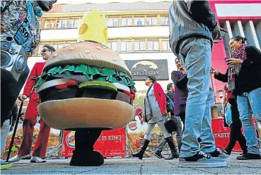  ?? Picture: Shelley Christians ?? Burger King opened its first South African outlet under Grand Parade Investment­s in Cape Town in 2013. Since then, GPI’s share price has fallen by more than 50%.