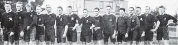  ?? ?? The Pirates rugby team. — Otago Witness, 10.6.1924
COPIES OF PICTURE AVAILABLE FROM ODT FRONT OFFICE, LOWER STUART ST, OR WWW.ODTSHOP.CO.NZ
