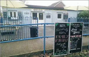  ??  ?? ON THE MAP: The Rusty Bike is a not-for-profit cafe in Fassnidge Park