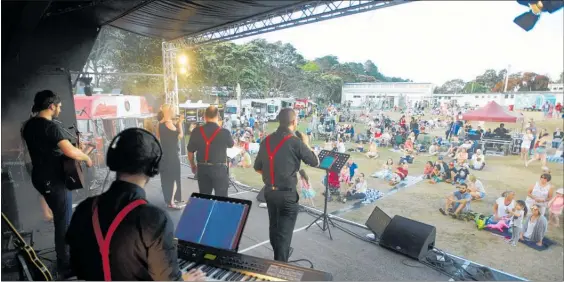  ?? PHOTO / IVOR EARP-JONES ?? The stage for this year’s Pukerua Bay Christmas
on the Field will look a bit different, with Mainfreigh­t providing two trucks for the stage.