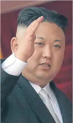  ?? Picture: AP. ?? Provocatio­n: North Korean leader Kim Jong Un.