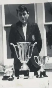  ??  ?? 0 Hugh Stuart, the 1959 Boys’ champion.