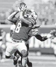  ?? Sam Hodde / Associated Press ?? SMU has never lost with Reggie Roberson Jr. in the lineup, but the wide receiver has dealt with injuries the past two seasons.