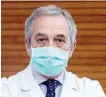  ??  ?? Francesco Vaia, direttore sanitario dell’Istituto Spallanzan­i di Roma