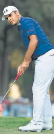  ?? AP ?? ▪ Sharma is India’s highest ranked golfer at No. 66.