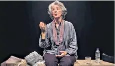  ??  ?? Sitting shiva: Maureen Lipman as the octogenari­an Rose in Martin Sherman’s play