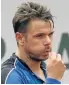  ??  ?? STAN WAWRINKA