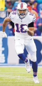  ?? AP FILE ?? The Broncos brought in ex-Buffalo receiver Andre Holmes to attempt to fill the void left by WR Emmanuel Sanders, who was just put on IR.