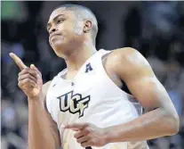  ?? STEPHEN M. DOWELL/ORLANDO SENTINEL ?? B.J. Taylor envisioned leading UCF to the NCAA Tournament when he signed with the Knights, and he has done exactly that.
