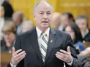  ?? ADRIAN WYLD/THE CANADIAN PRESS ?? Defence Minister Rob Nicholson said he is open to ideas for improving mental-health care for military personnel.