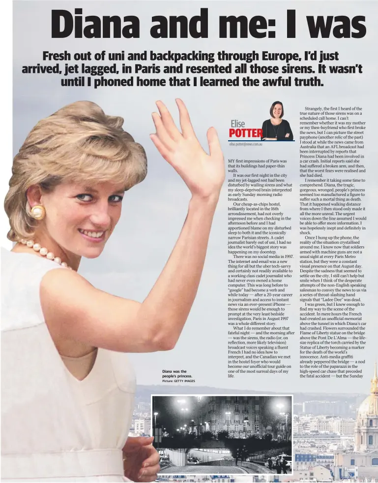  ?? Picture: GETTY IMAGES ?? Diana was the people’s princess.