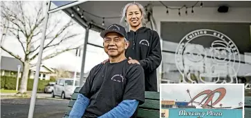  ?? ?? Tony and Katie Chan are back with their much-loved Chinese restaurant after being forced out of Mercury Plaza, above, to make was for Auckland’s City Rail Link. The restaurant’s popularity is down to its home cooking, below, and the family’s loyalty to their customers.