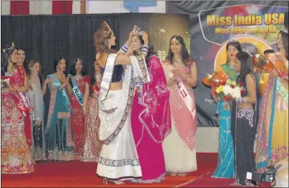  ??  ?? Former Germantown resident Priyam Bhargava recently won the Miss India USA crown. Next, she will compete in the Miss India Worldwide pageant on April 27 in Kuala Lumpur, Malaysia.