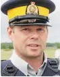  ??  ?? RCMP Sgt. Kurt Grabinsky