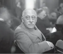  ?? CHICAGO TRIBUNE ?? Julius Rosenwald, shown in 1926, was a Chicago businessma­n and philanthro­pist. He is best known as the part owner of Sears, Roebuck & Co. and for starting the Rosenwald Fund, which donated millions to educate African American children.