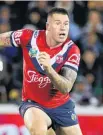  ?? Photosport ?? Shaun Kenny- Dowall has spent 11 years with the Roosters.