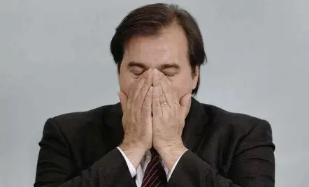  ?? Ueslei Marcelino - 7.jun.2017/Folhapress ?? O presidente da Câmara, Rodrigo Maia, durante cerimônia de plano de agricultur­a no Palácio do Planalto, em Brasília