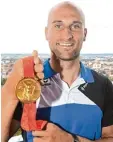  ?? Archivfoto: Ulrich Wagner ?? In Tokio hat Alexander Grimm bei den Olympische­n Spielen eine Goldmedail­le gewonnen.