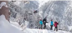  ?? Foto: CBN-Archiv ?? Skifahrer im Vall de Nuria (Girona).