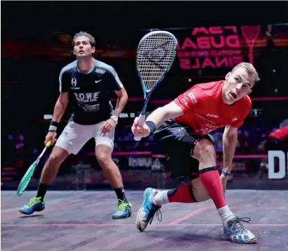  ?? Supplied photo ?? Nick Matthew will make the final appearance of his career at the season-ending PSA Dubai World Series tournament. —