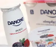  ?? REUTERS ?? Danone is the world’s largest yoghurt maker.