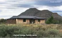  ?? ?? Karoo Lodge family suite