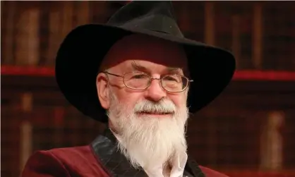  ??  ?? First stories, final collection … Terry Pratchett, pictured in 2010. Photograph: Dominic Lipinski/PA