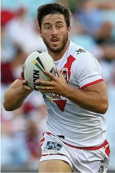  ?? PHOTO: GETTY IMAGES ?? DEBUT: Ben Hunt will play his first game for the Dragons against old club Brisbane.