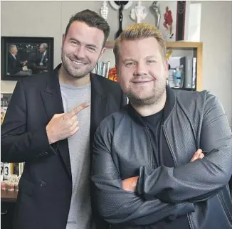  ?? Kirk McKoy Los Angeles Times ?? BEN WINSTON, left, and James Corden have upped game with “Carpool Karaoke: The Series.”