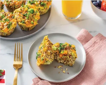  ?? Cheesy Quinoa Bites ??