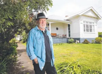  ??  ?? Tony McWilliam is selling his historic Belmont home.
Picture: PETER RISTEVSKI