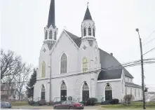  ?? DAVID JALA/CAPE BRETON POST ?? The former Sacred Heart Catholic Church on George Street in Sydney’s north end held its last mass in June 2014. A local businessma­n wants to convert the building, constructe­d in the late 1800s, into a business hall and entertainm­ent venue.