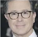  ??  ?? Stephen Colbert