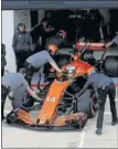  ??  ?? El McLaren de Alonso.