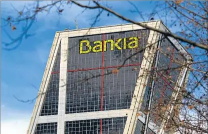  ?? ANGEL NAVARRETE/BLOOMBERG ?? El caso Bankia entra ya en una fase más resolutiva