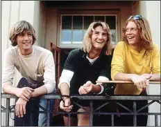  ??  ?? Anthony Edwards (from left), Sean Penn and Eric Stoltz star in Fast Times at Ridgemont High.