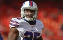  ?? GETTY IMAGES FILE PHOTO ?? Buffalo Bills running back LeSean McCoy is hopeful he can play on a sprained ankle in Sunday’s AFC wild-card game at Jacksonvil­le.