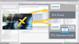  ??  ?? Die Schnittste­lle von WSCAD zum Siemens TIA Selection Guide und Tia-portal spart Elektrokon­strukteure­n viel Zeit, verringert Fehlermögl­ichkeiten und erhöht die Qualität der Arbeit.
