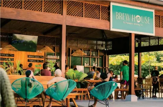  ?? CORTESÍA PAPAGAYO BREWING ?? La empresa abrió en el 2022 el primer Brew House by Papagayo en Las Catalinas, bajo el formato de restaurant­e.