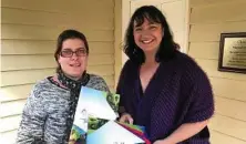  ?? PHOTO: CONTRIBUTE­D ?? NEW ROLE: Toowoomba Clubhouse member Veronica Harper (left) offers a warm welcome to the organisati­on's incoming CEO, Deborah Bailey.