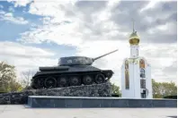  ?? KEYSTONE ?? Monumento sovietico aTiraspol
