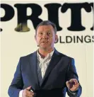 ??  ?? Shoprite CEO Pieter Engelbrech­t says 2018 is ‘the toughest year I can recall’.